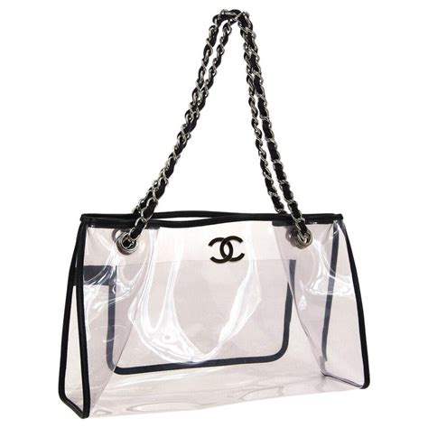 chanel petite shopping tote bag price|chanel transparent tote bag.